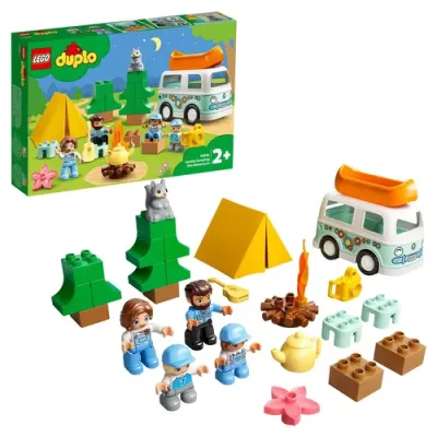 Конструктор LEGO DUPLO Town Семейное приключение на микроавтобусе