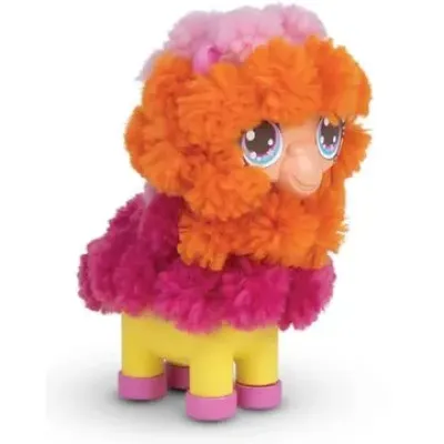 Набор для создания игрушки из помпонов Ruffle Fluffies, лама Лана