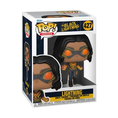 Фигурка Funko POP Heroes: Black Lightning: Молния (Lightning) из сериала “Черная молния“