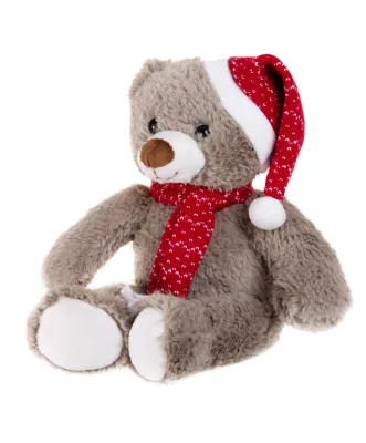 Gulliver Мишка в колпаке и шарфе, 35 см