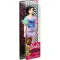 Barbie Кукла из серии “Игра с модой“ Брюнетка в спортивном платье