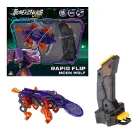 Screechers Wild Игровой набор Рэпидфлип Мун Вульф S5