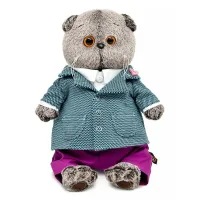 BUDI BASA Басик в пиджаке с орнаментом 30 см