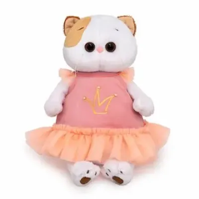 BUDI BASA  Кошка Ли-Ли в платье с короной 24 см