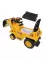 Каталка-пушкар ТМ  Moby Kids “Бульдозер“ с подвижным ковшом-отвалом