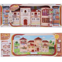 Дом кукольный “Мой новый дом“ с мебелью, большой, бежевый, сборный