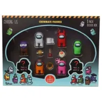 Фигурка Among Us в упаковке Делюкс (игровой набор - 8 фигурок с аксессуарами)