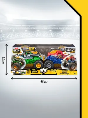 METAL MACHINES Игровой набор 2 Монстр-трака 