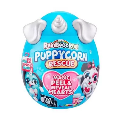 Игровой набор   Rainbocorns  сюрприз в яйце  Puppycorn  Rescue (плюш щенок, мини  питомец)