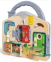 Игрушка развивающая “Бизиборд“ Тайные комнаты 