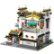 Конструктор QMAN “Китайский квартал: Дом в восточном стиле“ (2826 дет., 4 фигурки, свет) 
