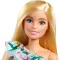 Barbie Игровой Набор кукла Барби блондинка в платье с питомцем и аксессуарами