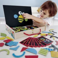 Магнитный конструктор в коробке “Веселый художник“, 91 элемент