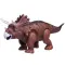 Динозавр Трицератопс (большой), электромеханический, движение, откладывает яйца
