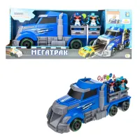 1TOY Мой первый трансформер трейлер (45 см, голуб.)