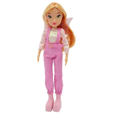 Шарнирная кукла Winx Club Космическая Флора с крыльями, 24 см,