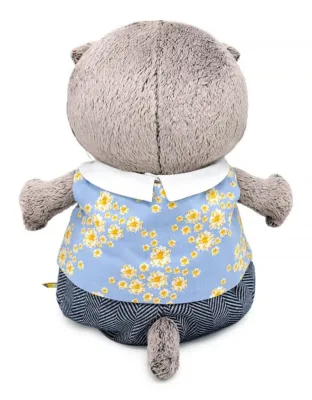 BUDI BASA Басик BABY в жилете в цветочек и брючках 20 см