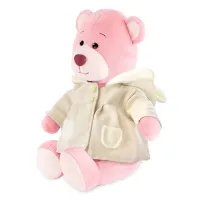 Ronny&Molly Мягкая Игрушка Мишка Молли в плаще с заячьими ушками, 21 см