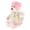 Ronny&Molly Мягкая Игрушка Мишка Молли в плаще с заячьими ушками, 21 см