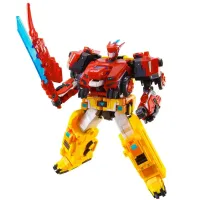 Dinoster Мега-трансформер 4-в-1 Раптор Трон 3 режима игры 