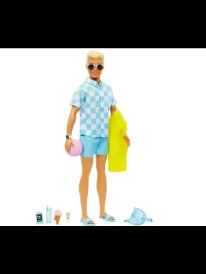 Barbie Кукла, коллекция День на пляже-Кен 
