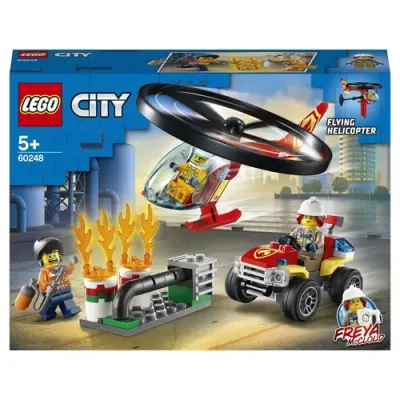 Конструктор LEGO CITY Fire Пожарный спасательный вертолёт