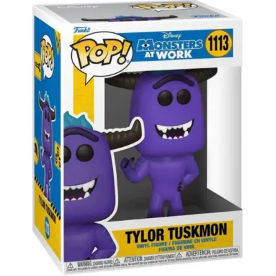 Funko: Monsters At Work. Фигурка POP: Тайлор Таскмон (Tylor) из мультфильма “Монстры за работой“