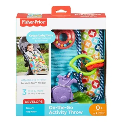 FISHER-PRICE Мягкое одеяло “Пойдем на прогулку“