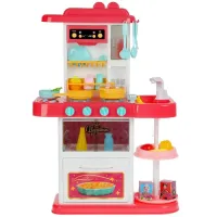 Кухня “Царевны“ с водой и набором посуды, 72см, свет, звук ТМ “Играем Вместе“
