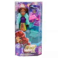Шарнирная кукла Winx Club “Fashion“ Лейла с крыльями и аксессуарами (6 шт.),  24 см,