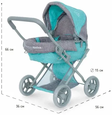 Коляска для кукол - трансформер, классическая  Buggy Boom Infinia