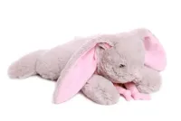 Кролик 60 см серый/розовый, Lapkin