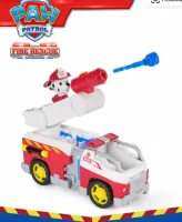 Paw Patrol Игровой набор Пожарные спасатели, машинка с фигуркой Маршалл 18 см