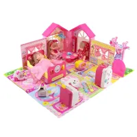 Модульный дом для куклы Мелл. KAWAII MELL