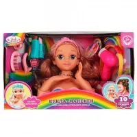 Кукла-манекен 20 см, с руками, в комплекте 10 акс  для создания стильного обра