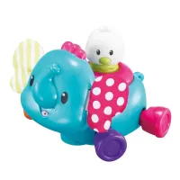 Auby Интерактивная игрушка Слоник с птичкой, звук