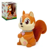 Игрушка интерактивная “Голодная Белочка“, электромеханическая, со световыми и звуковыми эффектами