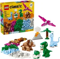 Конструктор LEGO Classic Креативные Динозавры, 450 деталей