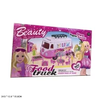 Дом для кукол, с мебелью и фигурками 7888 в кор. 