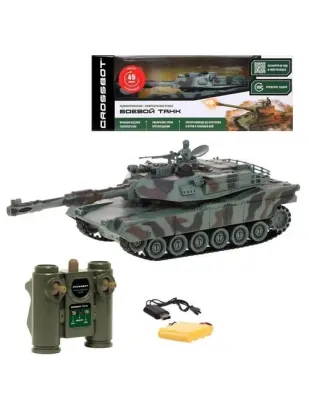 Танк р/у 1:24  Abrams M1A2 (Сша), аккум.