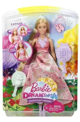 Маттел BARBIE Принцессы с волшебными волосами в ассорт.