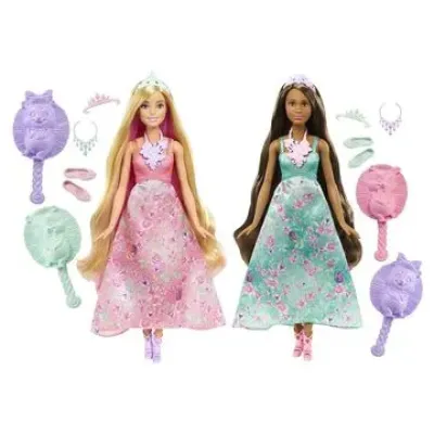 Маттел BARBIE Принцессы с волшебными волосами в ассорт.