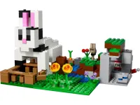 Конструктор LEGO Minecraft Кроличье ранчо