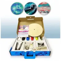 Мастер IQ “Часы в технике Fluid Art“