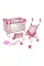 Наб.3в1“Фантазия-2“:кроватка,коляска-трость,коврик для куклы38-43см
