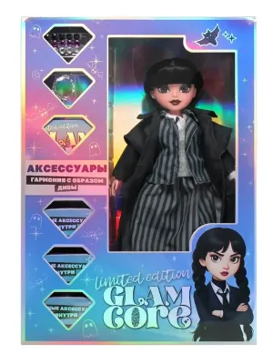 Funky Toys Модная кукла Glam Core Венди, школьная форма 25 см