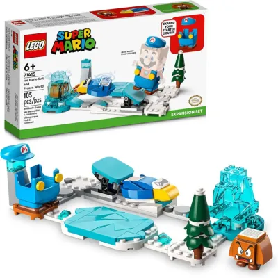 Конструктор LEGO Super Mario Костюм Ледяного Марио и Замороженный мир