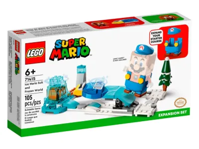 Конструктор LEGO Super Mario Костюм Ледяного Марио и Замороженный мир