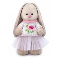 BUDI BASA Зайка Ми в жаккардовом свитере и юбке, 32 см