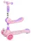 Самокат трехколесный, свет и звук. эффекты, колеса: переднее PU, заднее PVC